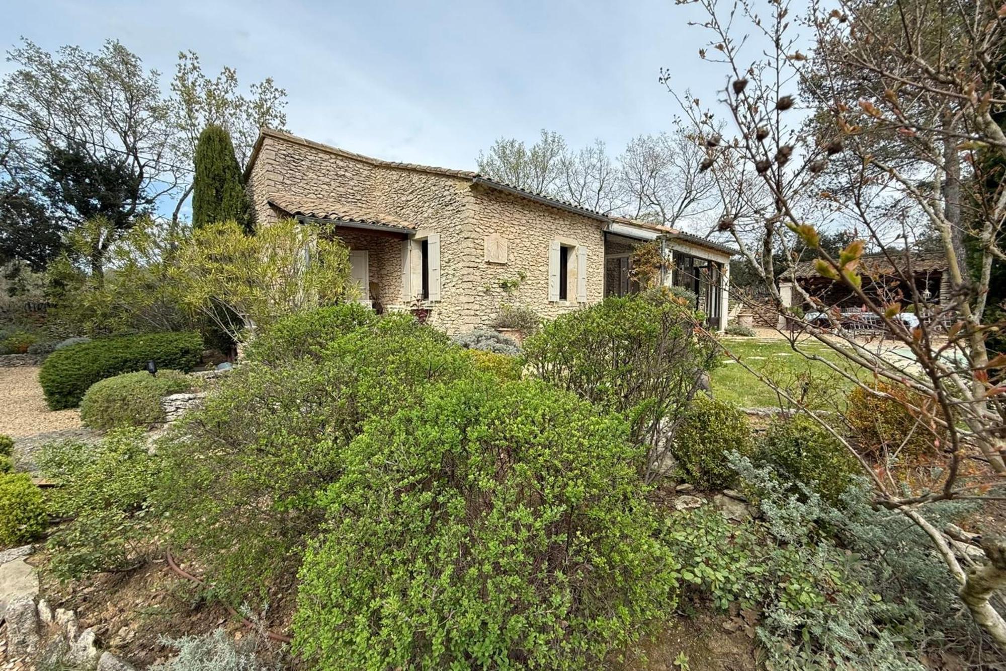Beautiful Provencal Villa With Pool And Jacuzzi Lacoste  Exterior photo