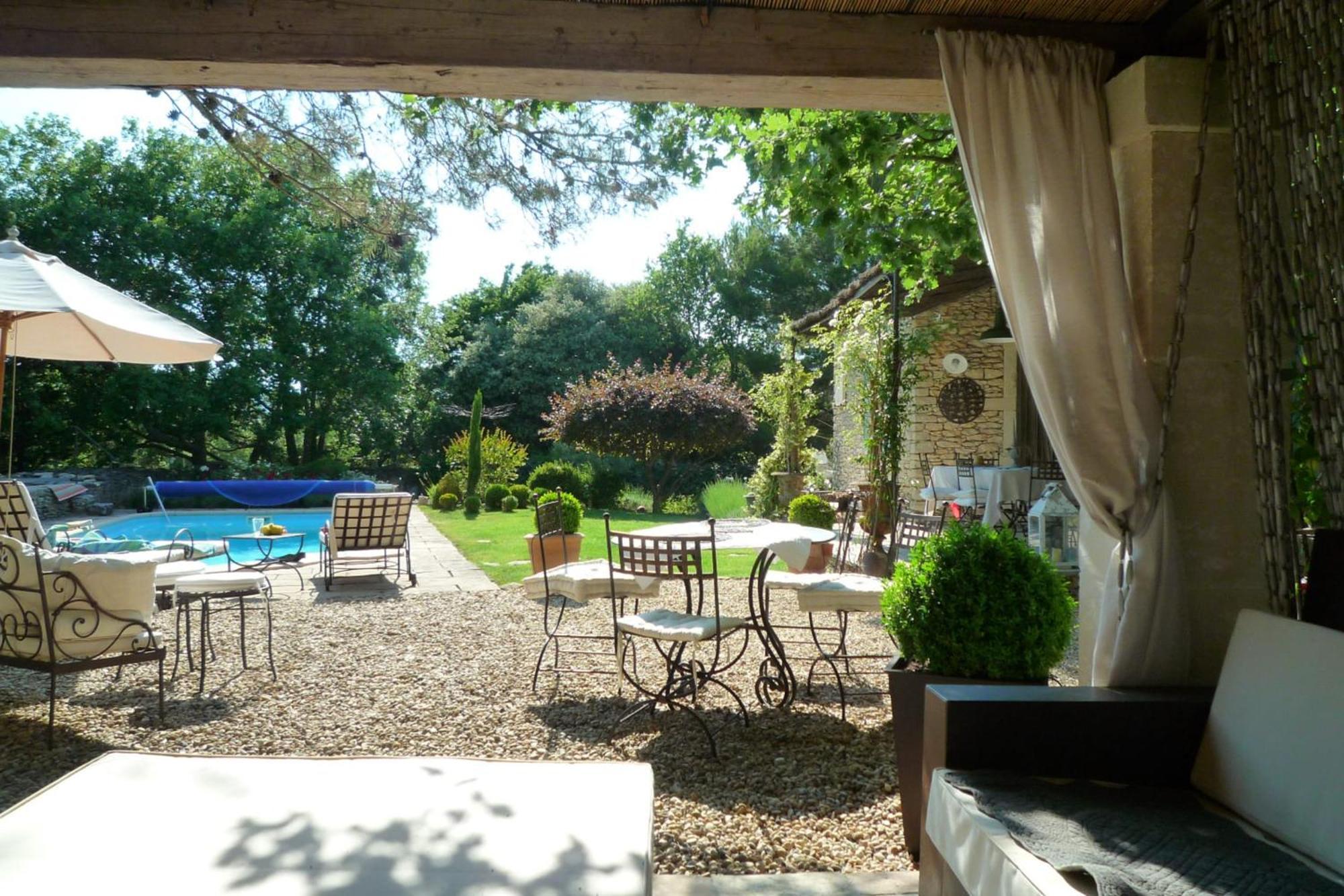 Beautiful Provencal Villa With Pool And Jacuzzi Lacoste  Exterior photo